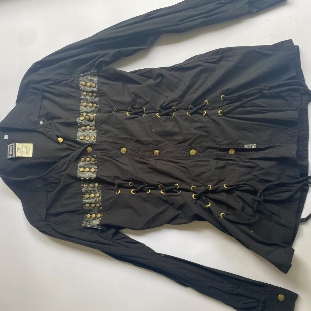 Vintage Versace Button Down Top - image 6